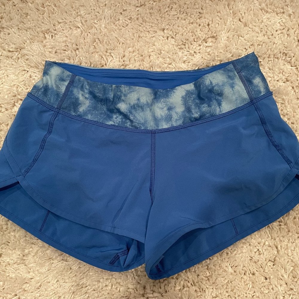 Lulu Lemon Speed Up Mid-Rise Lined Short 4"
